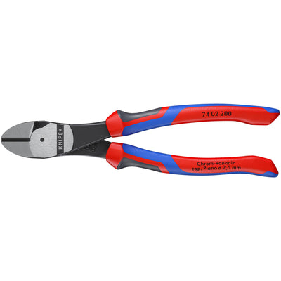 DR-88145 — KNIPEX 74 02 200 High Leverage Diagonal Cutter, 200mm