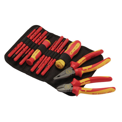 DR-94860 — XP1000® VDE Slimline Interchangeable Screwdriver and Pliers Set (14 Piece)