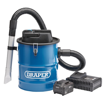 DR-95170 — D20 20V Ash Vacuum Cleaner, 1 x 3.0Ah Battery, 1 x Fast Charger