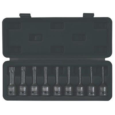 DR-99184 — Draper Expert TX-STAR® Socket Bit Set, 1/2" Sq. Dr. (9 Piece)