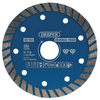 DR-99788 — Turbo Diamond Blade, 115mm