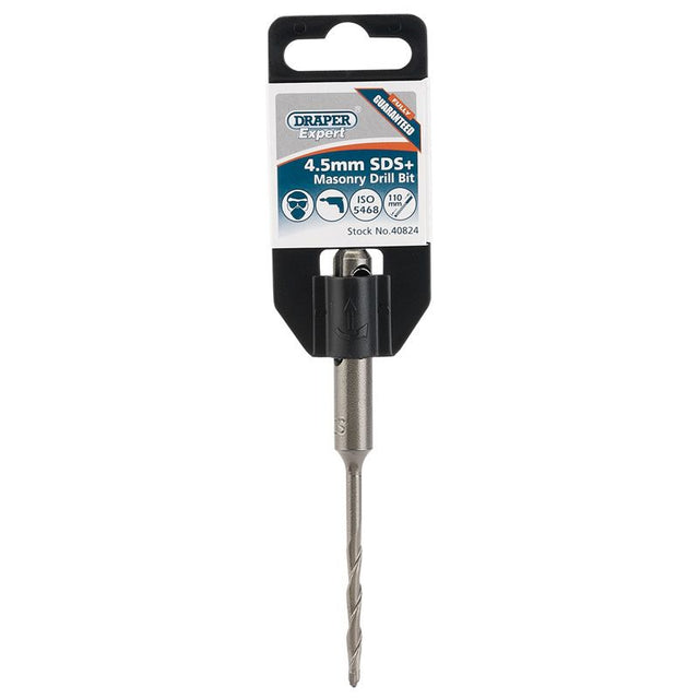 Draper DSDS/PB SDS+ Masonry Drill Bit, 4.5 x 110mm - (40824) - DR-40824 - Draper - Trade Counter Direct
