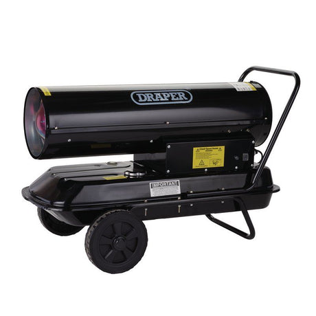 Draper DSH108 230V Diesel and Kerosene Space Heater, 102,300 BTU/30kW - (04176) - DR-04176 - Draper - Trade Counter Direct