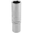 Draper DT - MM/MS 6 Point Metric Deep Socket, 3/8" Sq. Dr., 13mm - (16581) - DR-16581 - Draper - Trade Counter Direct