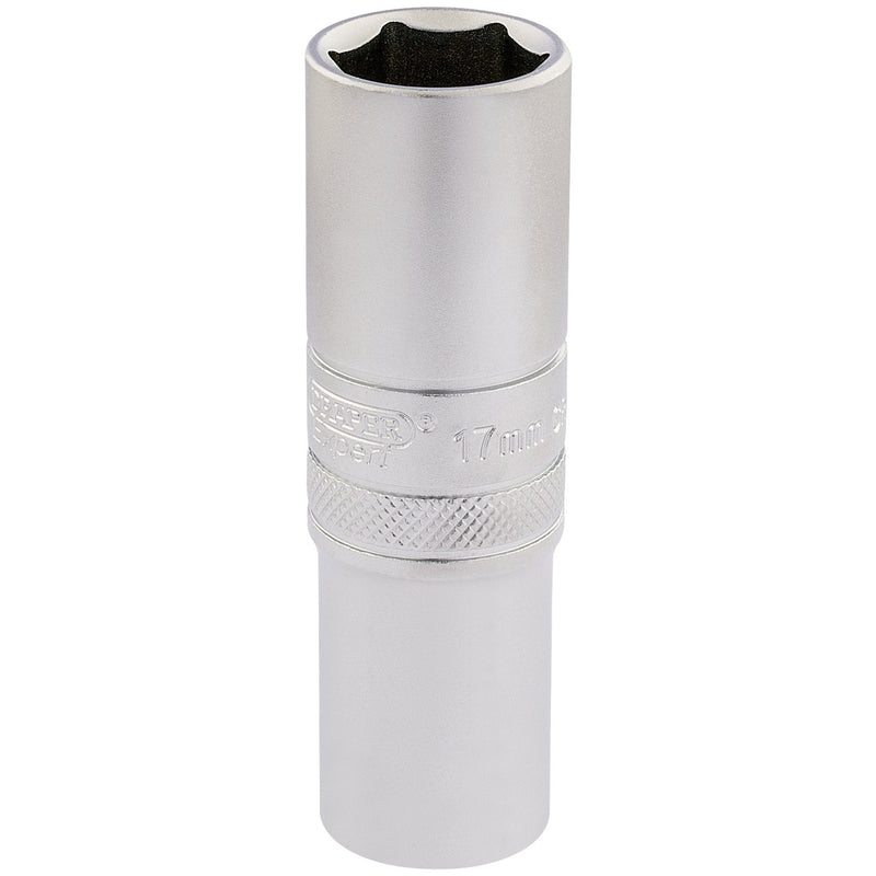 Draper Expert 6 Point Metric Deep Socket, 1/2" Sq. Dr. - DR-16649 - Draper - Trade Counter Direct