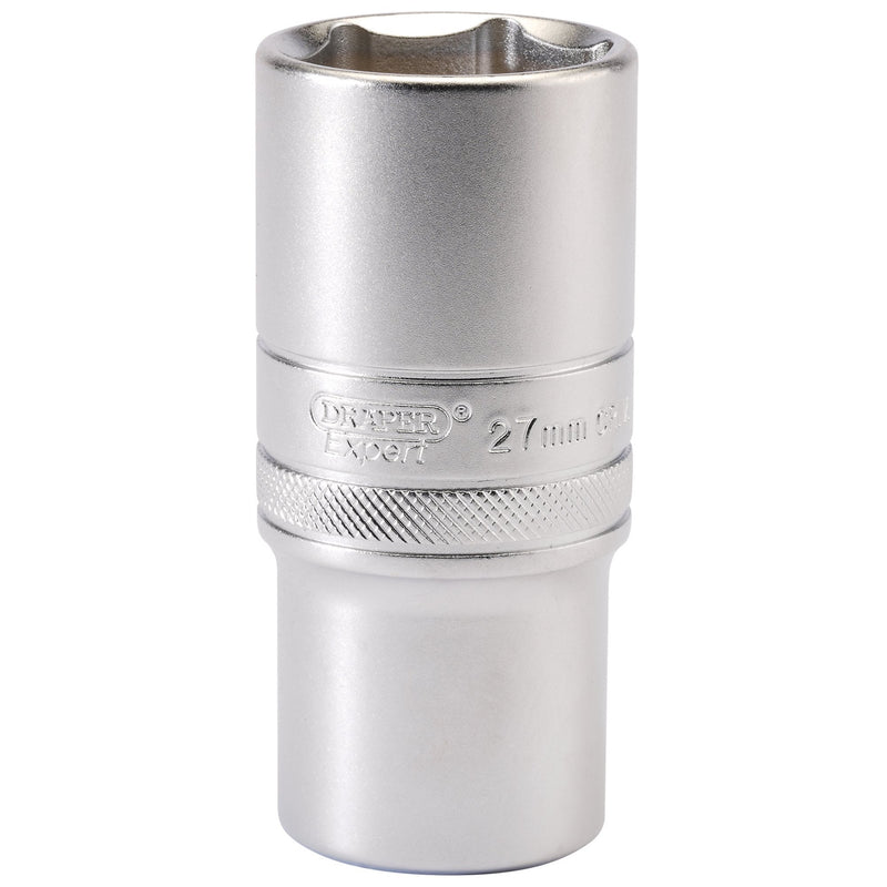 Draper Expert 6 Point Metric Deep Socket, 1/2" Sq. Dr. - DR-16657 - Draper - Trade Counter Direct