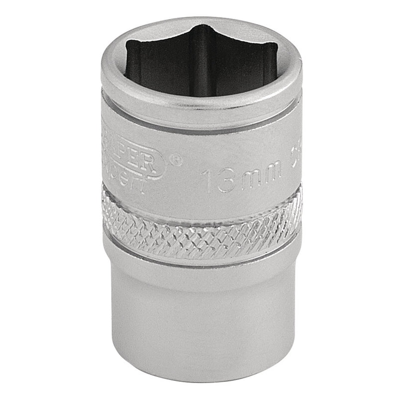 Draper Expert 6 Point Metric Socket, 3/8" Sq. Dr. - DR-16539 - Draper - Trade Counter Direct