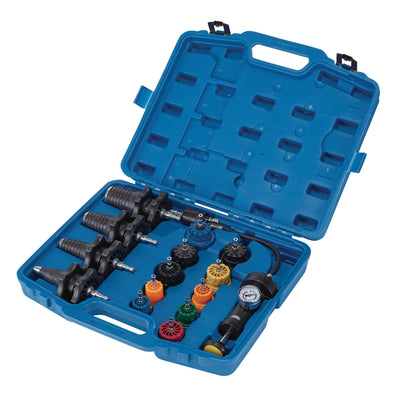 Draper Expert Cooling System Pressure Test Kit (15 Piece) - DR-21439 - Draper - Trade Counter Direct