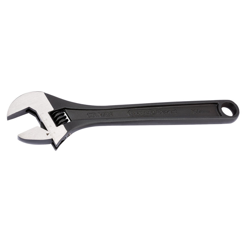Draper Expert Crescent-Type Adjustable Wrench with Phosphate Finish - DR-52682 - Draper - Trade Counter Direct