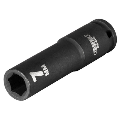 Draper Expert Draper HI-TORQ® 6 Point Deep Impact Socket, 1/4" Sq. Dr., 7mm - DR-05185 - Draper - Trade Counter Direct