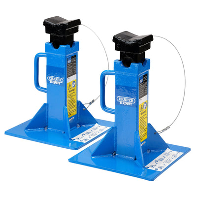 Draper Expert Heavy Vehicle Axle Stands, 20 Tonne (Pair) - DR-20116 - Draper - Trade Counter Direct