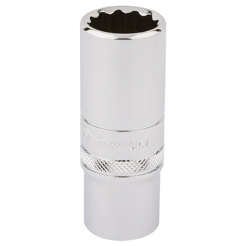 Draper Expert HI-TORQ® 12 Point Deep Socket, 3/8" Sq. Dr. - DR-33013 - Draper - Trade Counter Direct