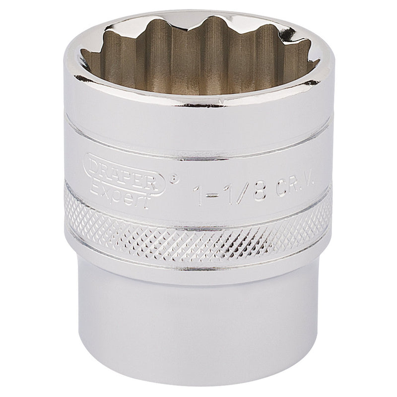 Draper Expert HI-TORQ® 12 Point Socket, 1/2" Sq. Dr. - DR-33727 - Draper - Trade Counter Direct