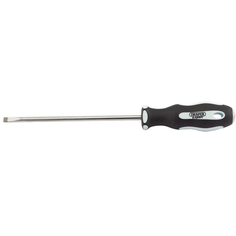 Draper Expert Plain Slot Soft Grip Parallel Tip Screwdriver - DR-34974 - Draper - Trade Counter Direct