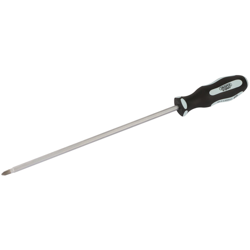 Draper Expert 'Pound Thru' Cross Slot Soft Grip Screwdriver - DR-63595 - Draper - Trade Counter Direct