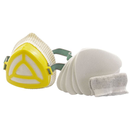 Draper FM2 Comfort Dust Mask and 5 Filters - DR-18058 - Draper - Trade Counter Direct