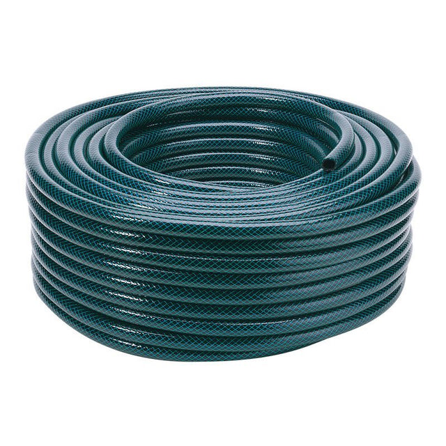 Draper GH3 Watering Hose, 12mm Bore, 50m, Green - (56313) - DR-56313 - Draper - Trade Counter Direct