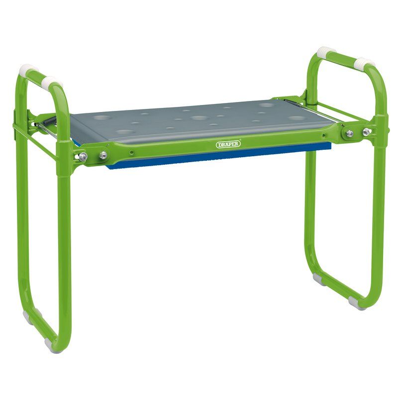 Draper GKS Folding Metal Framed Gardening Seat or Kneeler - (64970) - DR-64970 - Draper - Trade Counter Direct
