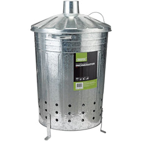 Draper GLI Galvanised Garden Incinerator, 85L - (53253) - DR-53253 - Draper - Trade Counter Direct