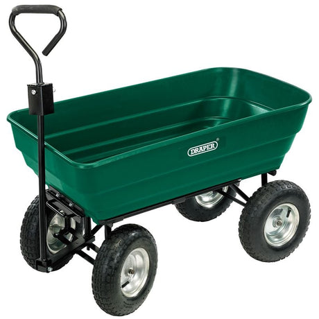 Draper GTC/HD Heavy Duty Tipping Cart, 120L - (52628) - DR-52628 - Draper - Trade Counter Direct