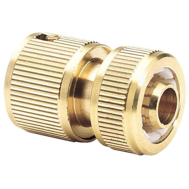 Draper GWB2/H Brass Garden Hose Connector, 1/2" - DR-36199 - Draper - Trade Counter Direct