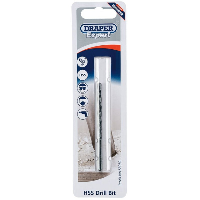 Draper H29PS/B HSS Drill Bit, 5/32" - (53050) - DR-53050 - Draper - Trade Counter Direct