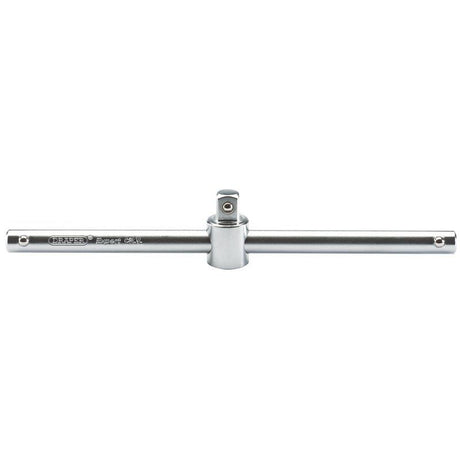 Draper H2/MS Satin Chrome Sliding T Bar, 1/2" Sq. Dr. - (16790) - DR-16790 - Draper - Trade Counter Direct