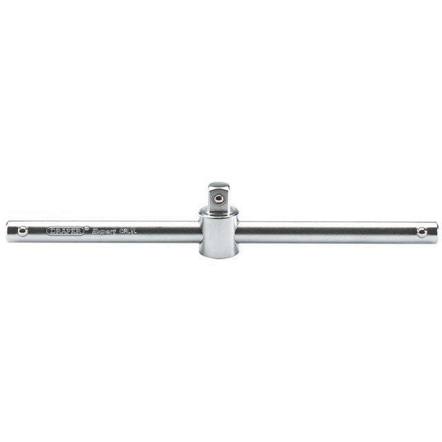 Draper H2/MS Satin Chrome Sliding T Bar, 1/2" Sq. Dr. - (16790) - DR-16790 - Draper - Trade Counter Direct