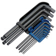 Draper HB9MM Metric Hexagon and Ball End Hexagon Key Set (9 Piece) - (08380) - DR-08380 - Draper - Trade Counter Direct
