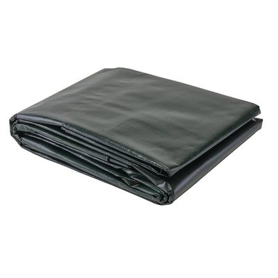 Draper Heavy Duty Polyethylene Tarpaulin, 4 x 6m, Green - DR-13488 - Draper - Trade Counter Direct