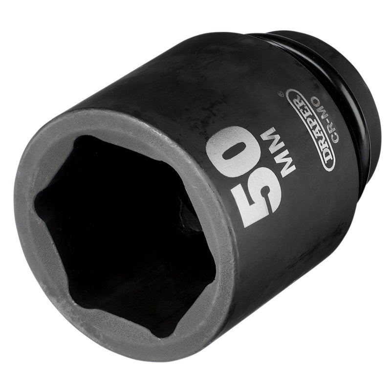 Draper HI-TORQ® 6 Point Deep Impact Socket, 1" Sq. Dr. - DR-05155 - Draper - Trade Counter Direct