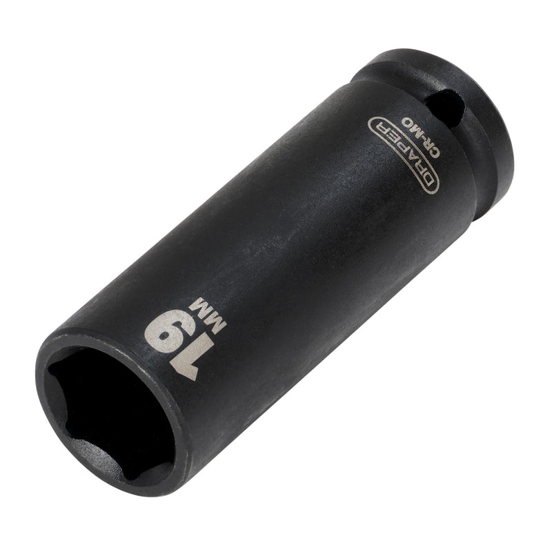 Draper HI-TORQ® Deep Impact Socket, 1/2" Sq. Dr. - DR-12744 - Draper - Trade Counter Direct