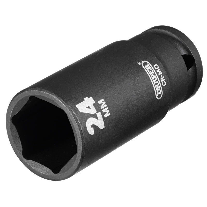 Draper HI-TORQ® Deep Impact Socket, 1/2" Sq. Dr. - DR-12746 - Draper - Trade Counter Direct