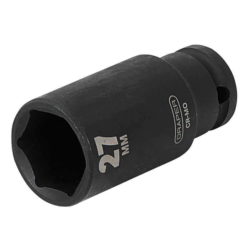 Draper HI-TORQ® Deep Impact Socket, 1/2" Sq. Dr. - DR-12748 - Draper - Trade Counter Direct