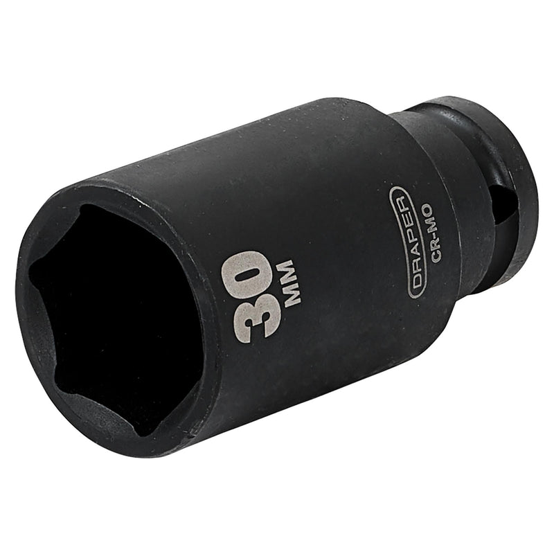 Draper HI-TORQ® Deep Impact Socket, 1/2" Sq. Dr. - DR-30870 - Draper - Trade Counter Direct