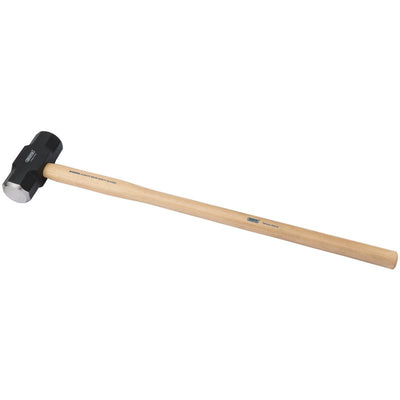Draper Hickory Shaft Sledge Hammer 6.4kg (14lb) – Forged High Carbon Steel Head - DR-81430 - Draper - Trade Counter Direct