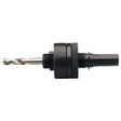 Draper HSA2 Locking Hex. Shank Holesaw Arbor with HSS Pilot Drill for Holesaws 32 - 210mm, 7/16" Thread - DR-52983 - Draper - Trade Counter Direct