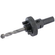 Draper HSA7 7/16" Carbide Grit Arbor for 32 - 150mm Hole Saws - (35345) - DR-35345 - Draper - Trade Counter Direct