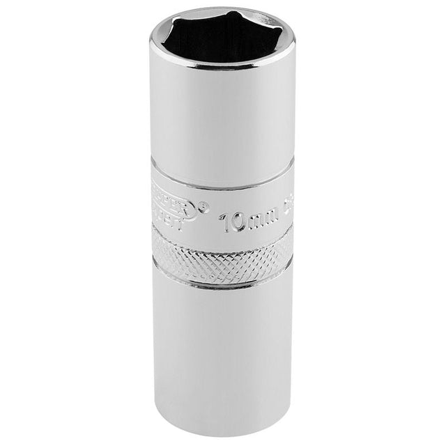Draper HT - PLUG/B 10mm Thread 6 Point Spark Plug Socket, 1/2" Sq. Dr., 16mm - (16778) - DR-16778 - Draper - Trade Counter Direct