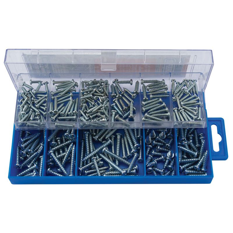 Draper HW8 Self Tapping Screw Assortment (305 Piece) - (61275) - DR-61275 - Draper - Trade Counter Direct