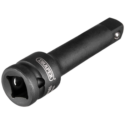 Draper Impact Extension Bar, 1/2" Sq. Dr, 100mm - DR-20201 - Draper - Trade Counter Direct
