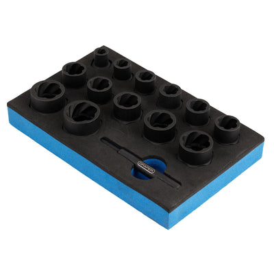 Draper Impact Nut and Bolt Remover Set (14 Piece) - DR-31802 - Draper - Trade Counter Direct