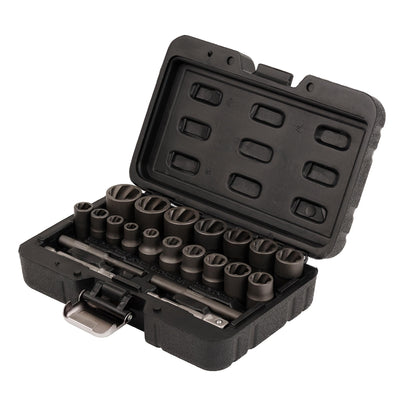 Draper Impact Nut and Bolt Remover Set (21 Piece) - DR-31803 - Draper - Trade Counter Direct