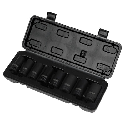 Draper Locking Wheel Nut Removal Set, 1/2" Sq. Dr. (8 Piece) - DR-02746 - Draper - Trade Counter Direct