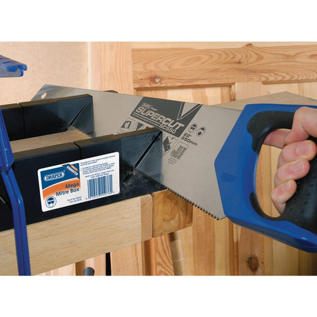 Draper Mega Mitre Box 325mm – 45°, 60° & 90° Cutting Guides (55076) - DR-55076 - Draper - Trade Counter Direct
