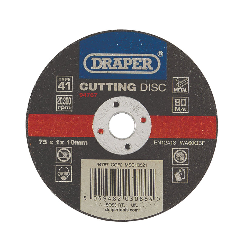 Draper Metal Cutting Disc - DR-94767 - Draper - Trade Counter Direct