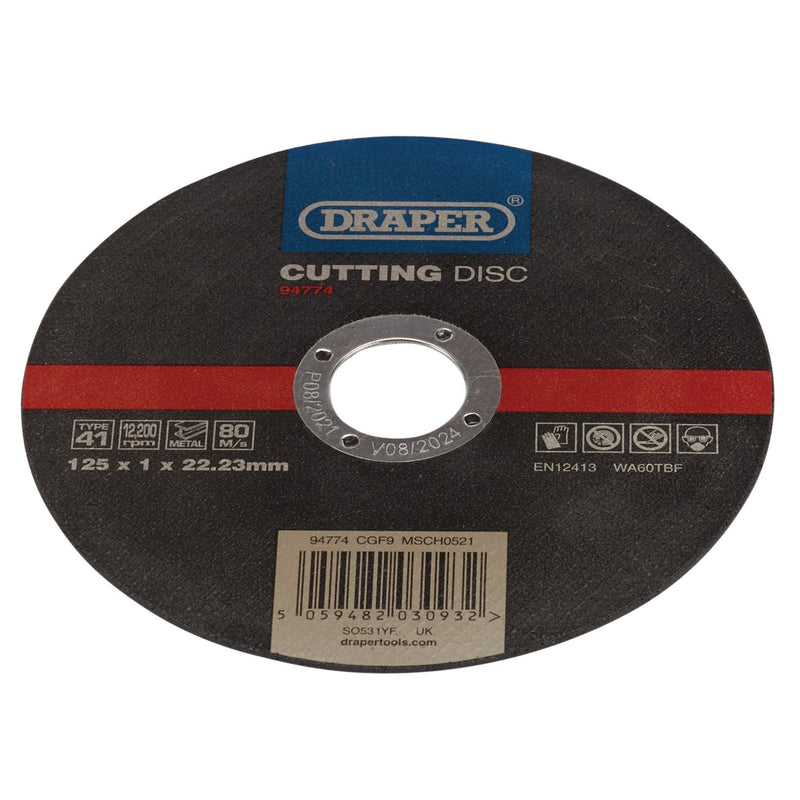 Draper Metal Cutting Disc - DR-94774 - Draper - Trade Counter Direct