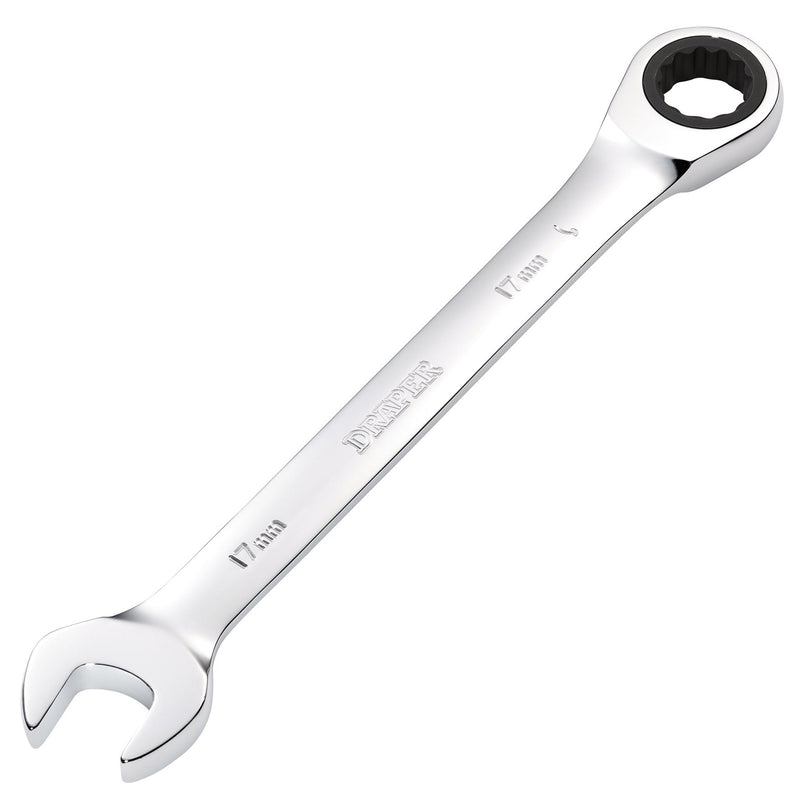Draper Metric Ratcheting Combination Spanner - DR-31014 - Draper - Trade Counter Direct