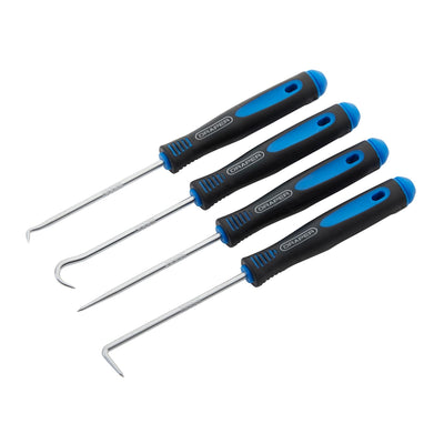 Draper Mini Hook and Pick Set, 165mm (4 Piece) - DR-09042 - Draper - Trade Counter Direct