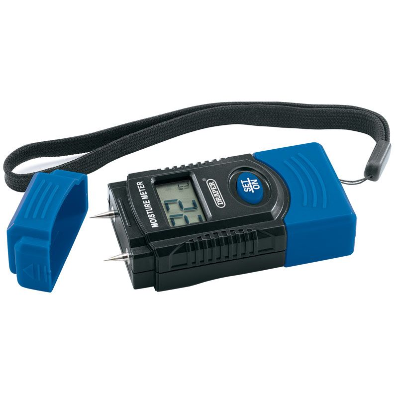 Draper MM100 Moisture Meter - (43618) - DR-43618 - Draper - Trade Counter Direct